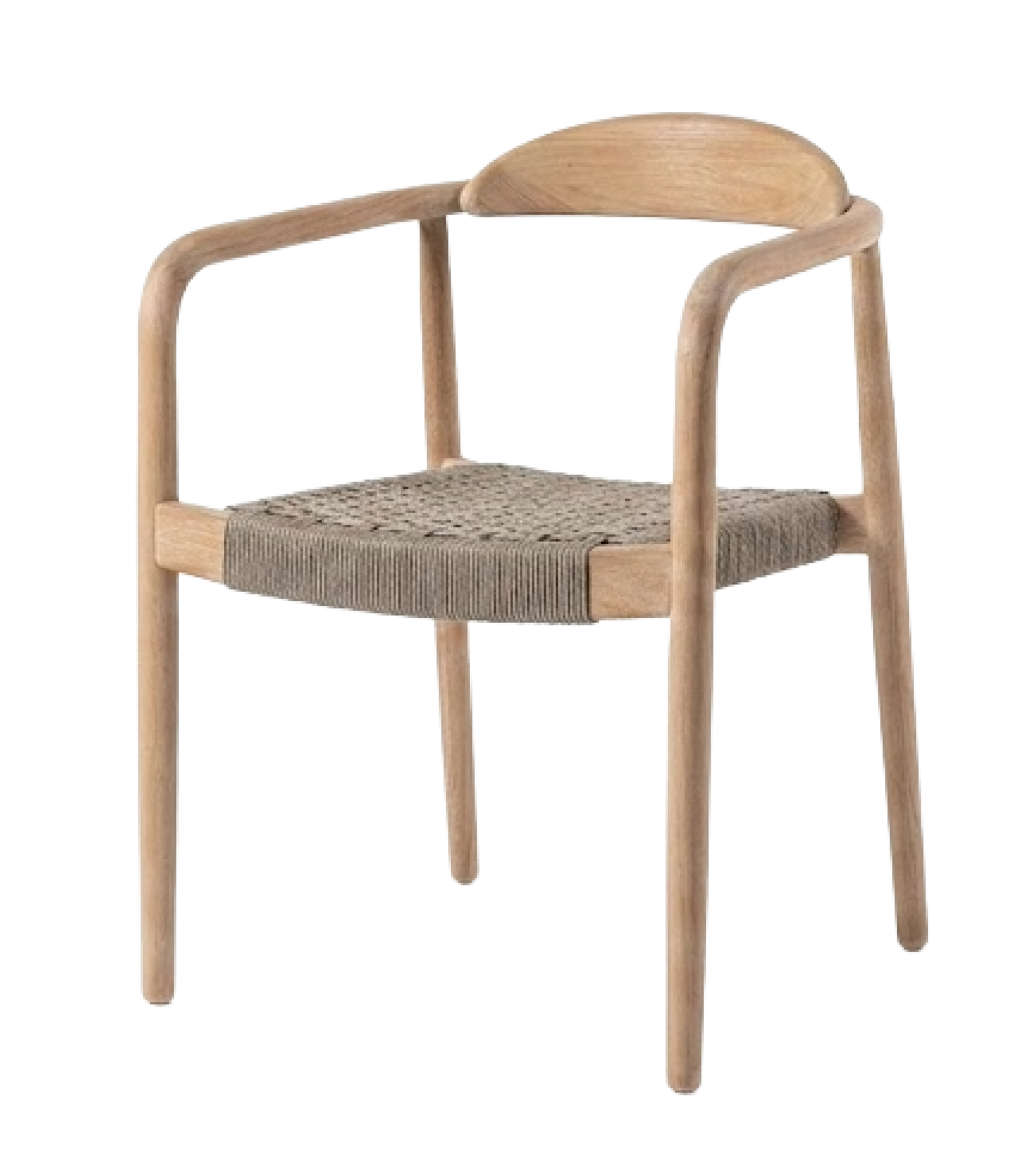 woven dining arm chair Wooven Arm Chair - Image 1